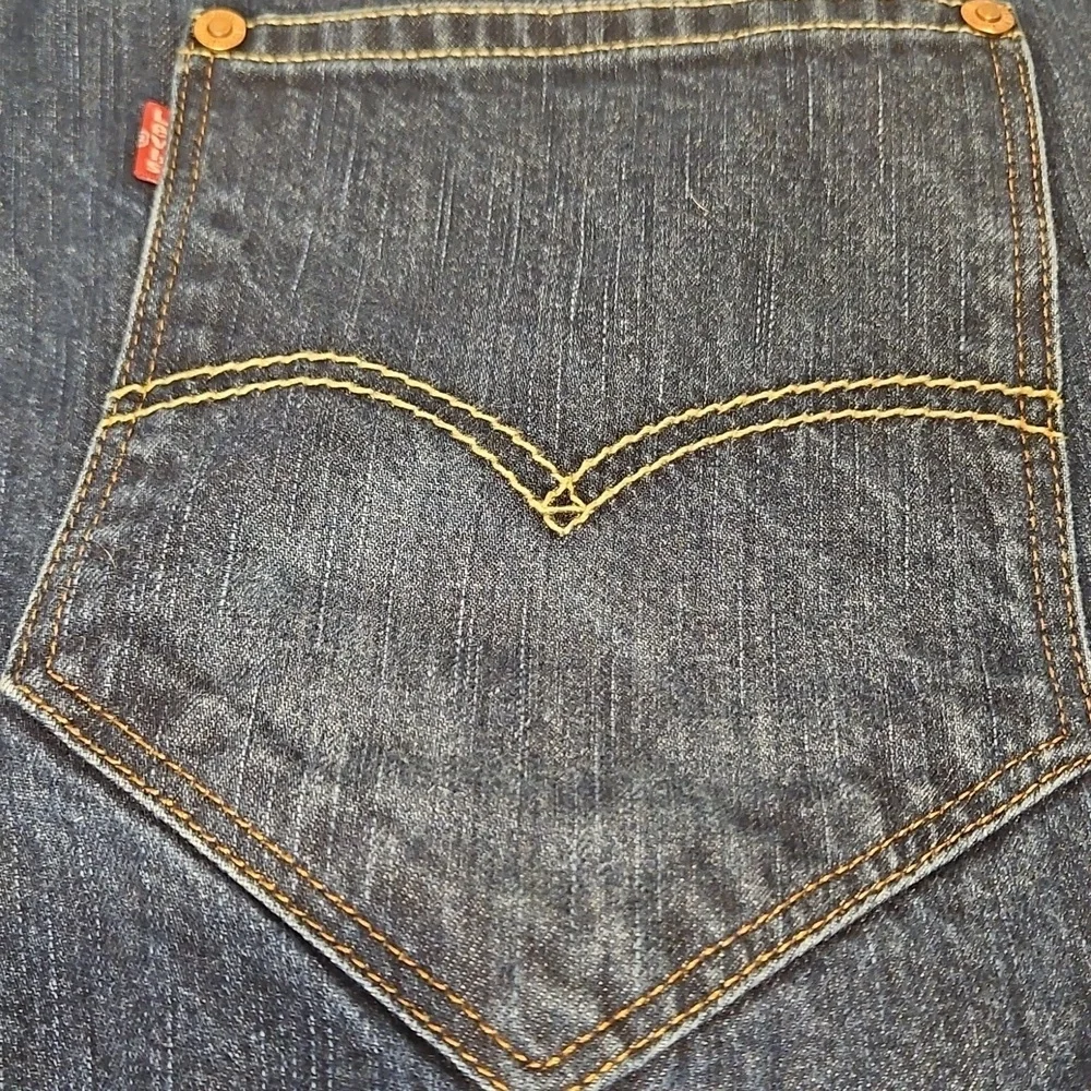 Levi's 514 Men's Dark Blue Straight Jeans Sz. 36 X 30